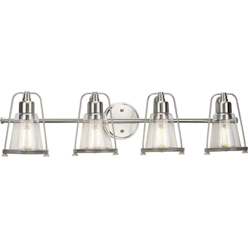 Myhouse Lighting Progress Lighting - P300298-009 - Four Light Bath Bracket - Conway - Brushed Nickel