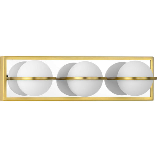 Myhouse Lighting Progress Lighting - P300312-012-30 - LED Bath Bracket - Pearl Led - Satin Brass