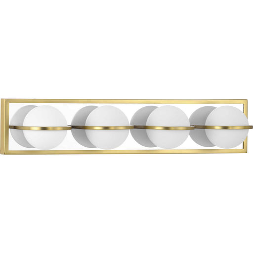 Myhouse Lighting Progress Lighting - P300313-012-30 - LED Bath Bracket - Pearl Led - Satin Brass
