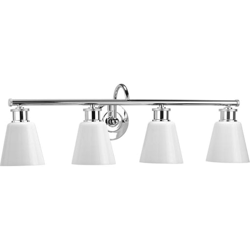 Myhouse Lighting Progress Lighting - P300317-015 - Four Light Bath Bracket - Ashford - Polished Chrome