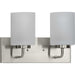 Myhouse Lighting Progress Lighting - P300328-009 - Two Light Bath Bracket - Merry - Brushed Nickel