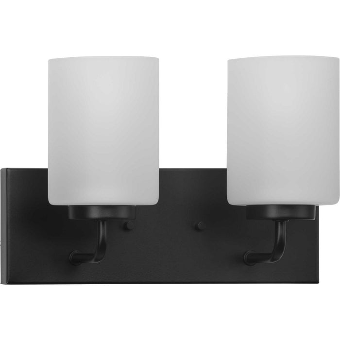 Myhouse Lighting Progress Lighting - P300328-031 - Two Light Bath Bracket - Merry - Matte Black