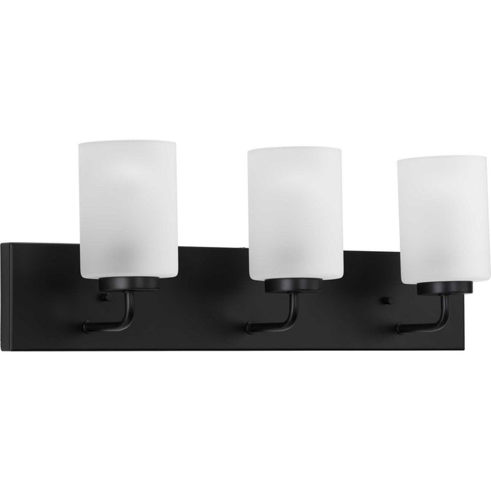 Myhouse Lighting Progress Lighting - P300329-031 - Three Light Bath Bracket - Merry - Matte Black