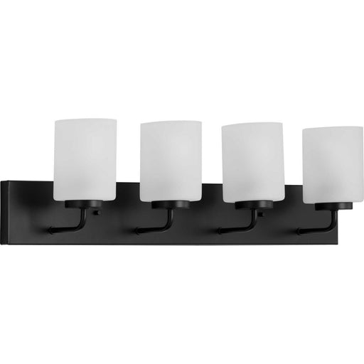 Myhouse Lighting Progress Lighting - P300330-031 - Four Light Bath Bracket - Merry - Matte Black