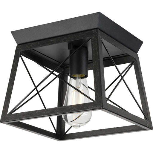 Myhouse Lighting Progress Lighting - P350022-031 - One Light Flush Mount - Briarwood - Textured Black