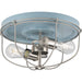 Myhouse Lighting Progress Lighting - P350195-164 - Two Light Flush Mount - Medal - Coastal Blue