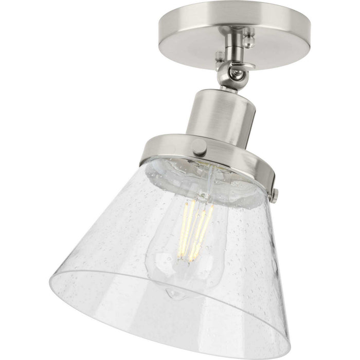 Myhouse Lighting Progress Lighting - P350198-009 - One Light Flush Mount - Hinton - Brushed Nickel