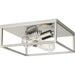 Myhouse Lighting Progress Lighting - P350200-009 - Two Light Flush Mount - Perimeter - Brushed Nickel