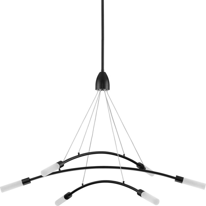 Myhouse Lighting Progress Lighting - P400263-031-30 - LED Chandelier - Kylo Led - Matte Black