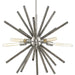 Myhouse Lighting Progress Lighting - P400270-009 - Five Light Chandelier - Thorpe - Brushed Nickel