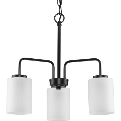 Myhouse Lighting Progress Lighting - P400274-031 - Three Light Chandelier - Merry - Matte Black