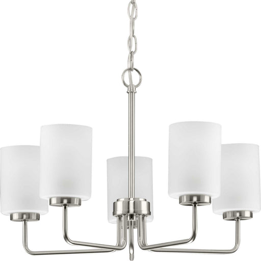 Myhouse Lighting Progress Lighting - P400275-009 - Five Light Chandelier - Merry - Brushed Nickel