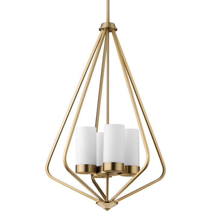 Myhouse Lighting Progress Lighting - P500305-109 - Four Light Pendant - Elevate - Brushed Bronze