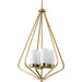 Myhouse Lighting Progress Lighting - P500305-109 - Four Light Pendant - Elevate - Brushed Bronze