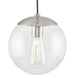 Myhouse Lighting Progress Lighting - P500309-009 - One Light Pendant - Atwell - Brushed Nickel