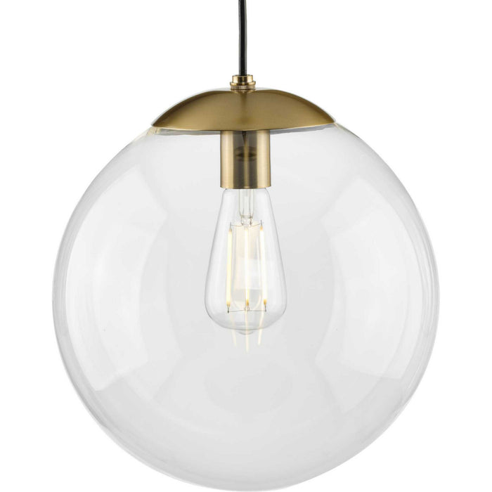 Myhouse Lighting Progress Lighting - P500311-109 - One Light Pendant - Atwell - Brushed Bronze