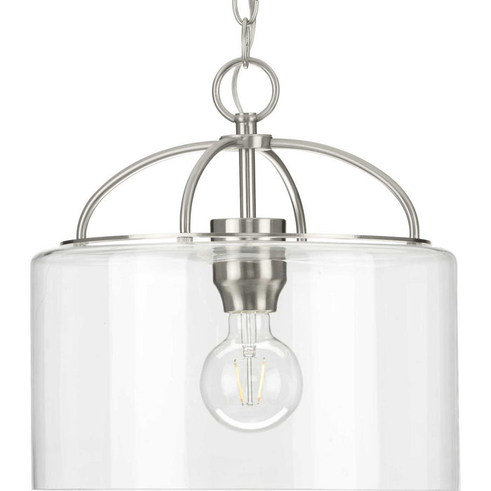 Myhouse Lighting Progress Lighting - P500316-009 - One Light Pendant - Leyden - Brushed Nickel