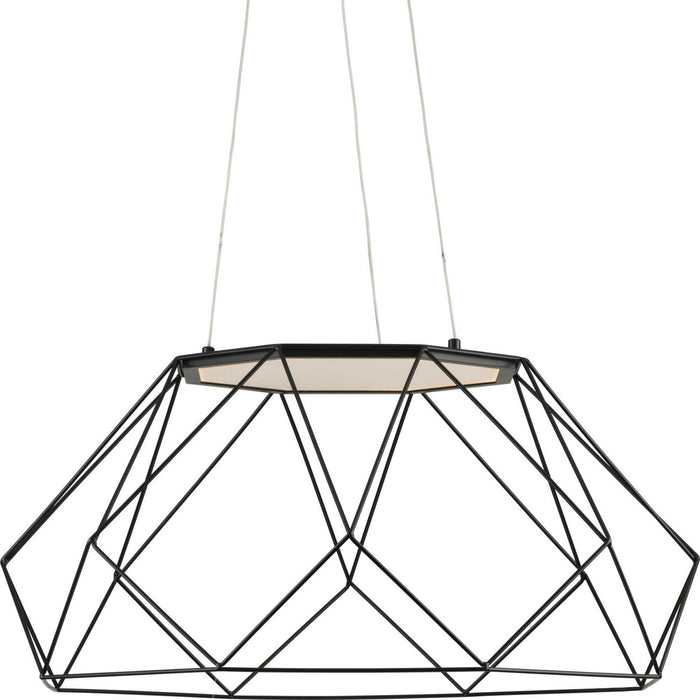 Myhouse Lighting Progress Lighting - P500320-031-30 - LED Pendant - Geodesic Led - Matte Black