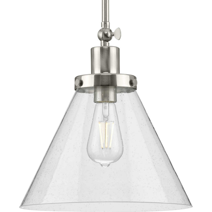 Myhouse Lighting Progress Lighting - P500324-009 - One Light Pendant - Hinton - Brushed Nickel