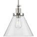 Myhouse Lighting Progress Lighting - P500324-009 - One Light Pendant - Hinton - Brushed Nickel