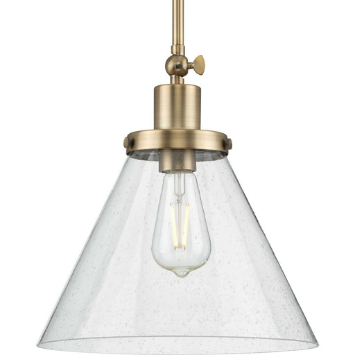 Myhouse Lighting Progress Lighting - P500324-163 - One Light Pendant - Hinton - Vintage Brass