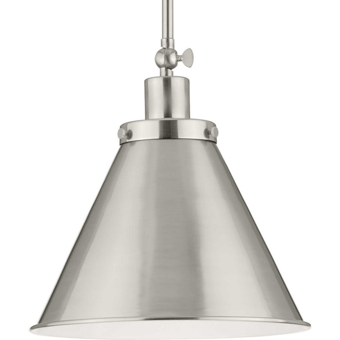 Myhouse Lighting Progress Lighting - P500325-009 - One Light Pendant - Hinton - Brushed Nickel