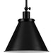 Myhouse Lighting Progress Lighting - P500325-031 - One Light Pendant - Hinton - Matte Black