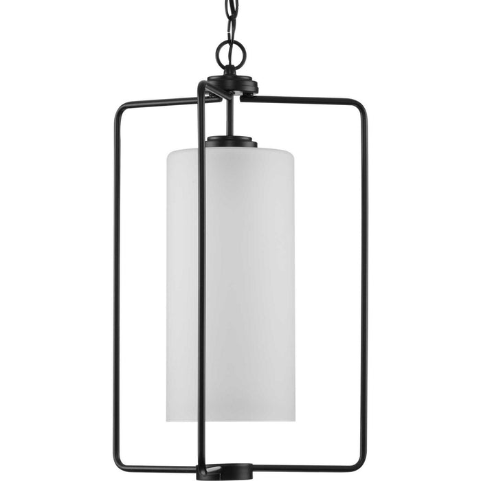 Myhouse Lighting Progress Lighting - P500333-031 - One Light Foyer Pendant - Merry - Matte Black