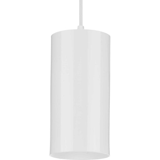 Myhouse Lighting Progress Lighting - P500356-030 - One Light Pendant - 6In Cyl Rnds - White