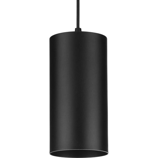 Myhouse Lighting Progress Lighting - P500356-031 - One Light Pendant - 6In Cyl Rnds - Matte Black