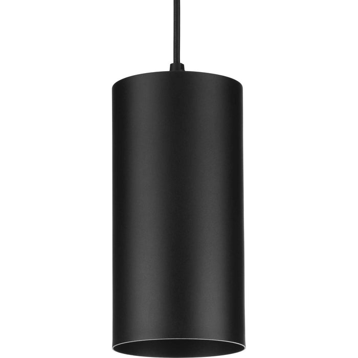 Myhouse Lighting Progress Lighting - P500356-031 - One Light Pendant - 6In Cyl Rnds - Matte Black