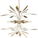 Myhouse Lighting Progress Lighting - P500415-168 - Six Light Pendant - Mariposa - Antique Gold