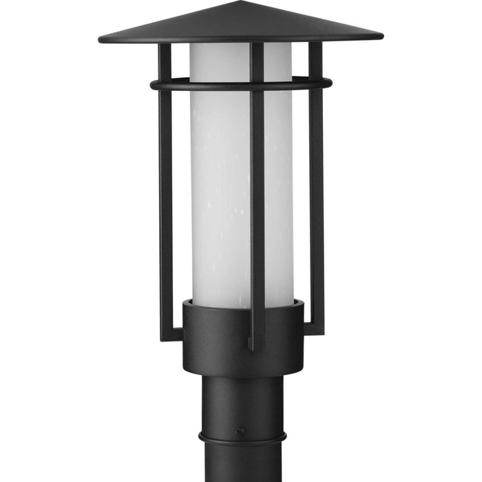 Myhouse Lighting Progress Lighting - P540097-031 - One Light Post Lantern - Exton - Textured Black