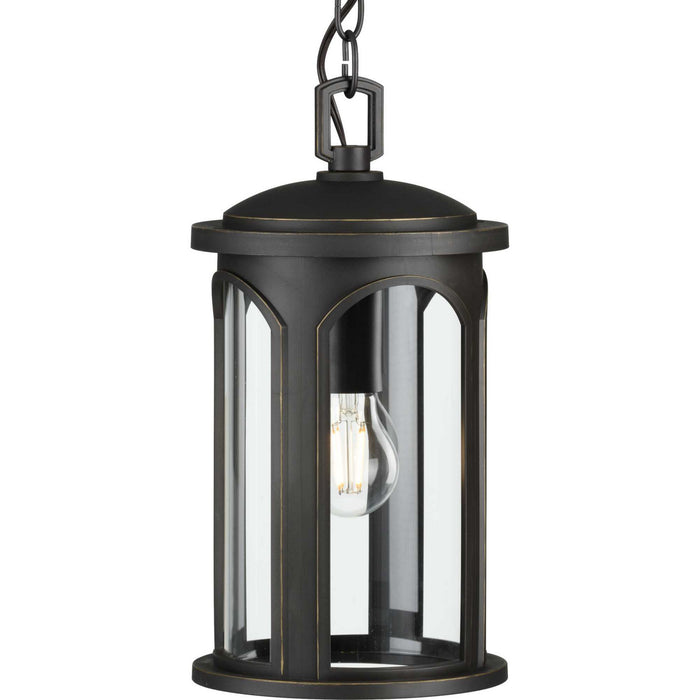 Myhouse Lighting Progress Lighting - P550050-020 - One Light Hanging Lantern - Gables - Antique Bronze