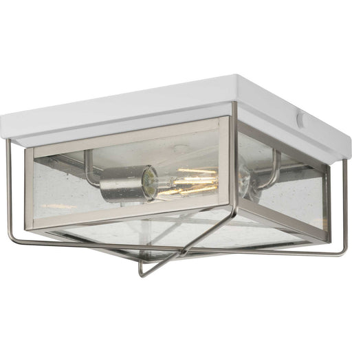 Myhouse Lighting Progress Lighting - P550069-135 - Two Light Flush Mount - Barlowe - Stainless Steel