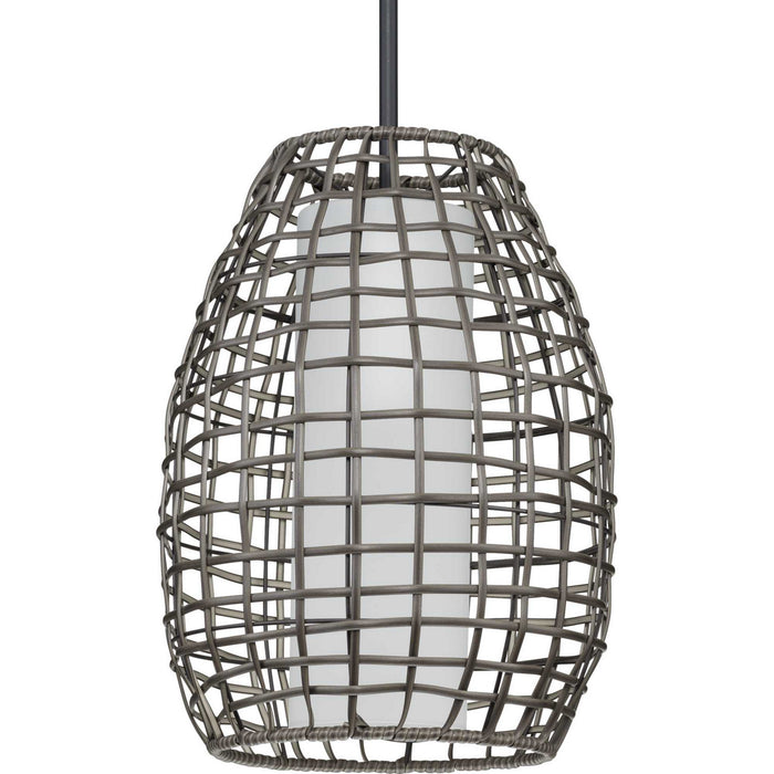 Myhouse Lighting Progress Lighting - P550083-031 - One Light Hanging Lantern - Pawley - Matte Black