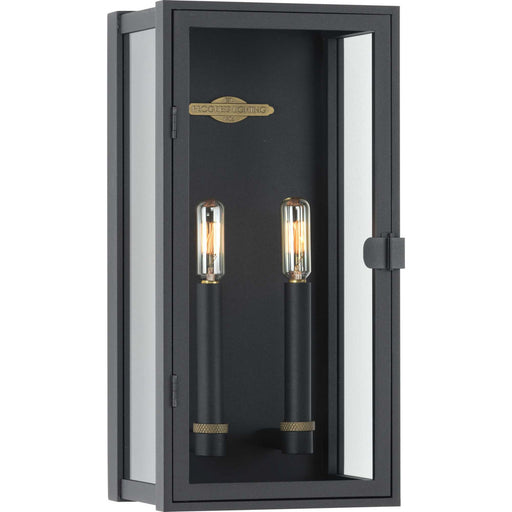 Myhouse Lighting Progress Lighting - P560268-031 - Two Light Wall Lantern - Stature - Textured Black