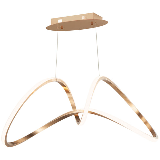 Myhouse Lighting ET2 - E20455-BCN - LED Pendant - Perpetual - Brushed Champagne