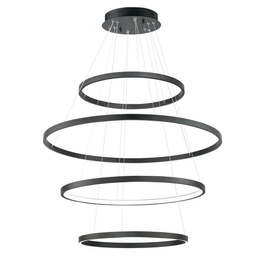 Myhouse Lighting ET2 - E22729-BK - LED Pendant - Groove WiZ - Black