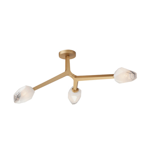 Myhouse Lighting ET2 - E32790-93NAB - LED Flush Mount - Blossom - Natural Aged Brass