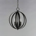 Myhouse Lighting Maxim - 10030BK - Three Light Chandelier - Provident - Black