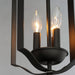 Myhouse Lighting Maxim - 10035BK - Three Light Chandelier - Provident - Black