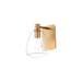 Myhouse Lighting Maxim - 11111CLSBR - One Light Wall Sconce - Babylon - Satin Brass