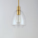 Myhouse Lighting Maxim - 11112CLSBR - One Light Pendant - Babylon - Satin Brass