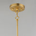 Myhouse Lighting Maxim - 11112CLSBR - One Light Pendant - Babylon - Satin Brass