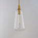 Myhouse Lighting Maxim - 11114CLSBR - One Light Pendant - Babylon - Satin Brass