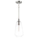 Myhouse Lighting Maxim - 11114CLSN - One Light Pendant - Babylon - Satin Nickel