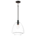 Myhouse Lighting Maxim - 11116CLBK - One Light Pendant - Babylon - Black