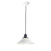 Myhouse Lighting Maxim - 11410BKWT - One Light Pendant - Oslo - Black / White