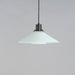 Myhouse Lighting Maxim - 11412BKWT - One Light Pendant - Oslo - Black / White